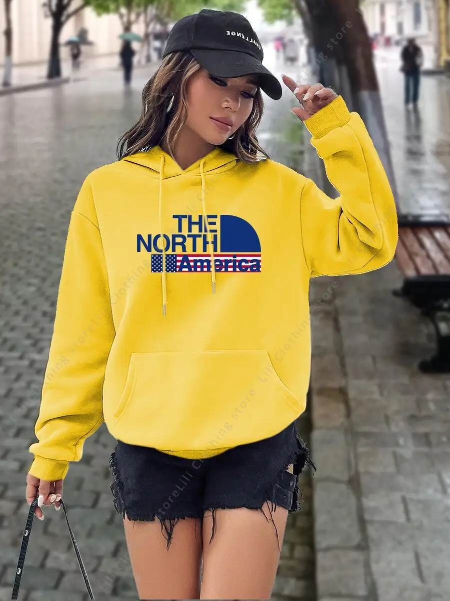 Womens Hoodies Graphic Letter  - Winter Clothing Drawing avis et prix