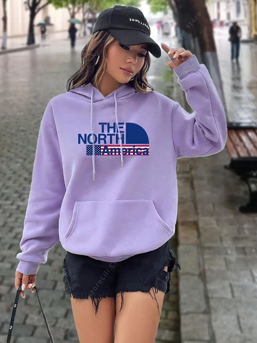 Womens Hoodies Graphic Letter  - Winter Clothing Drawing avis et prix