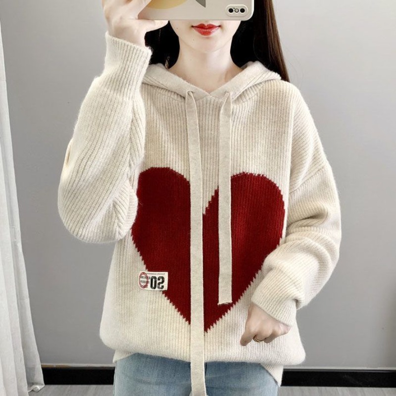 Beige Women's Hoodies Sweatshi - Winter Clothing Drawing avis et prix