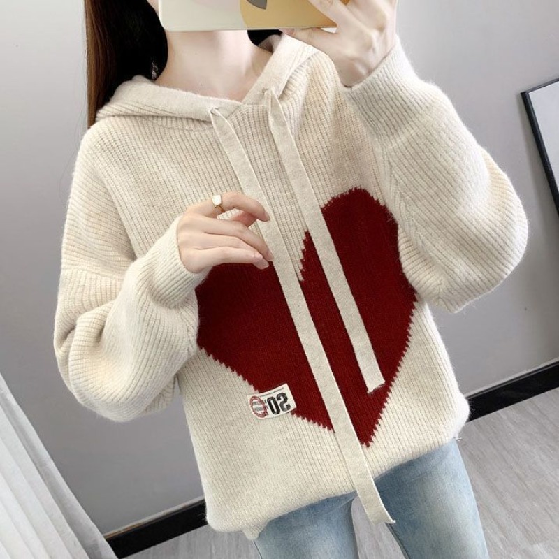 Beige Women's Hoodies Sweatshi - Winter Clothing Drawing avis et prix
