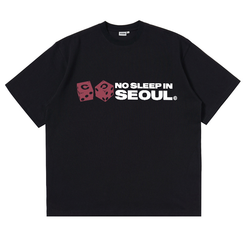 Men T-Shirt Cotton Oversized L - Winter Clothing Aesthetic avis et prix