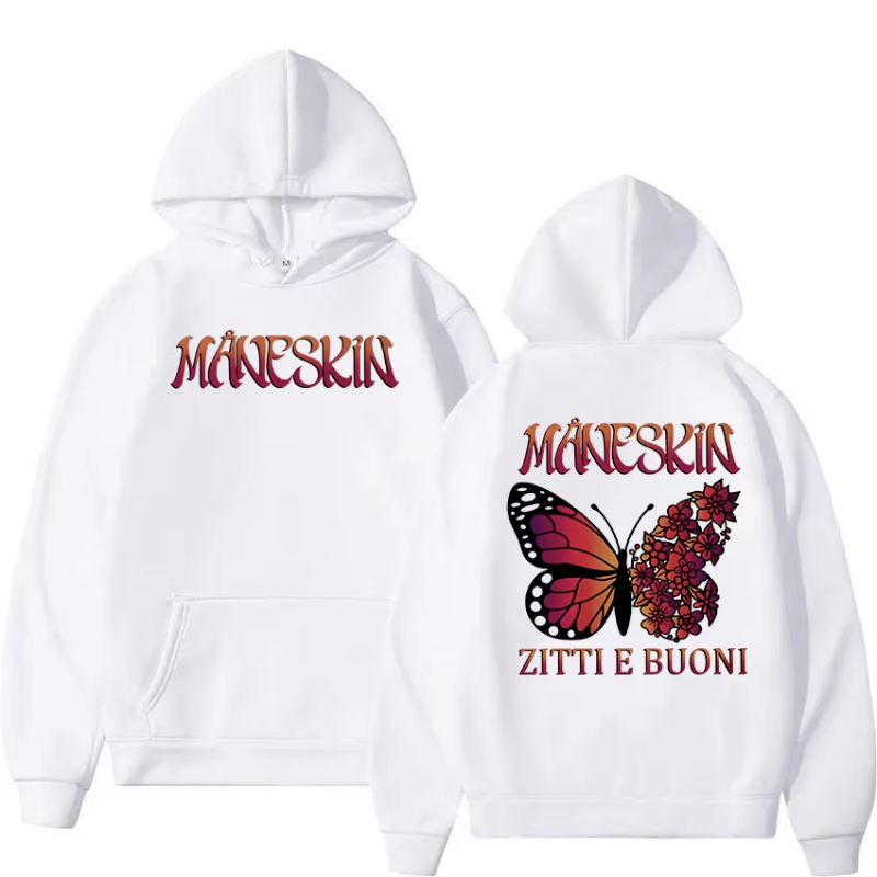Italian Band Måneskin 2023 Wor - Winter Clothing Drawing avis et prix