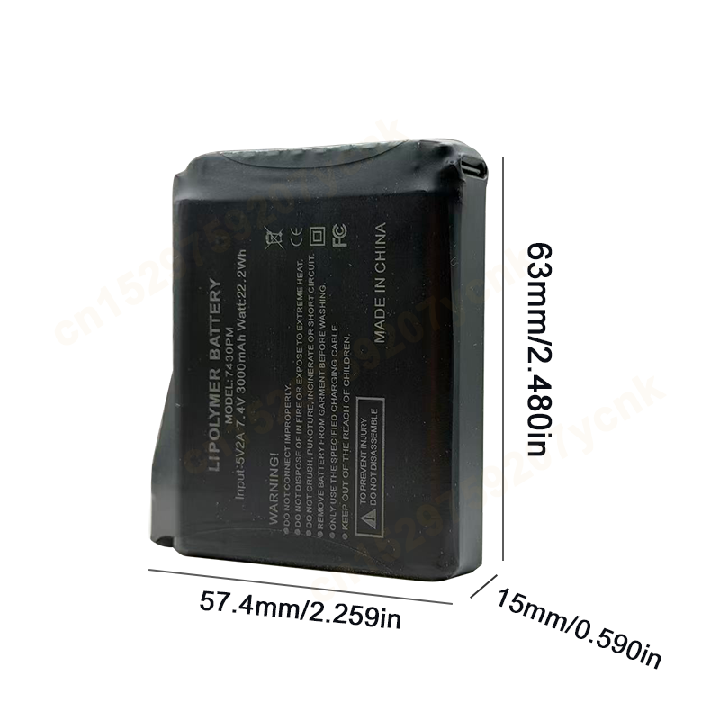 7.4V 3000mah Heated Gloves Bat - Heated Insole Rechargeable avis et prix