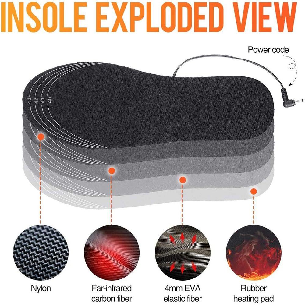USB Rechargeable Heated Insole - Heated Insole Rechargeable avis et prix