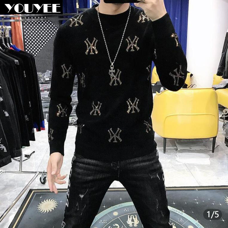 Men Sweater Casual Fashion Hot - Winter Clothing English avis et prix
