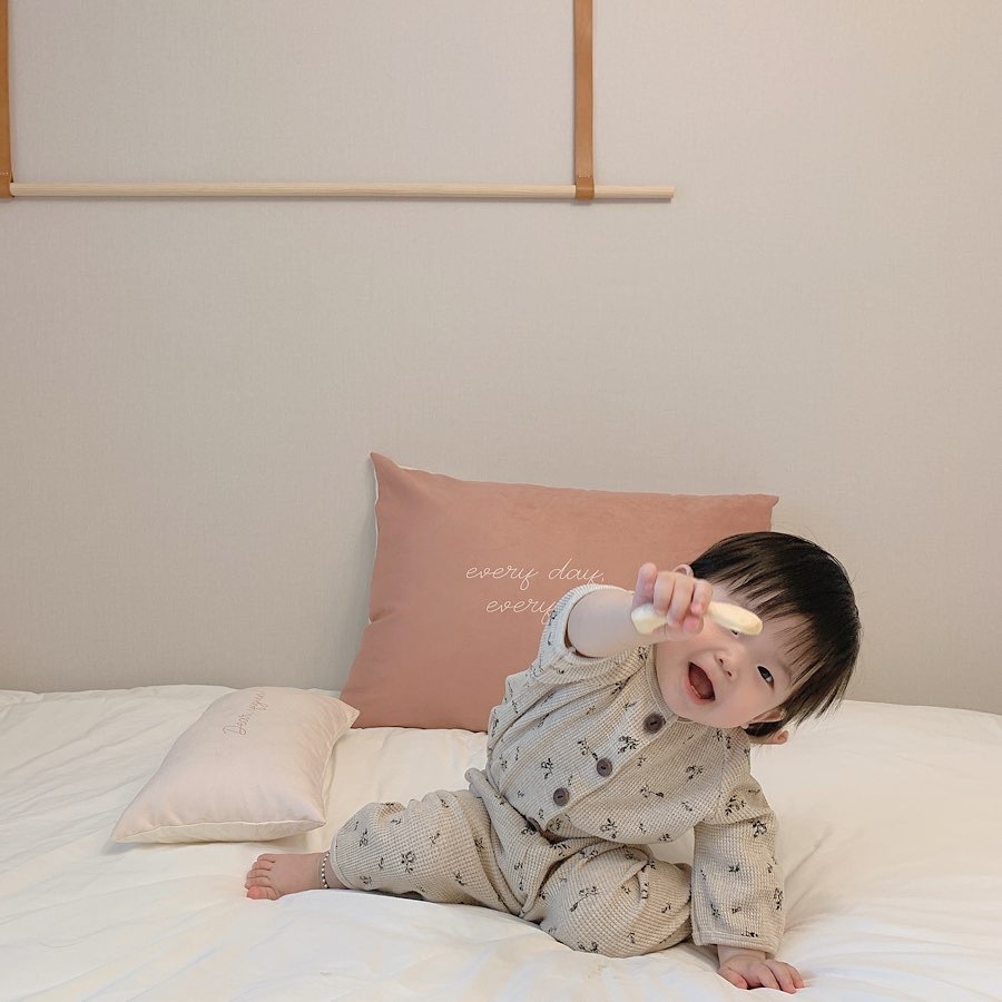 Baby Pajamas Floral Solid Colo - Winter Clothing Activity avis et prix