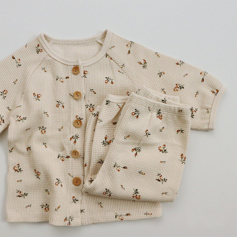 Baby Pajamas Floral Solid Colo - Winter Clothing Activity avis et prix