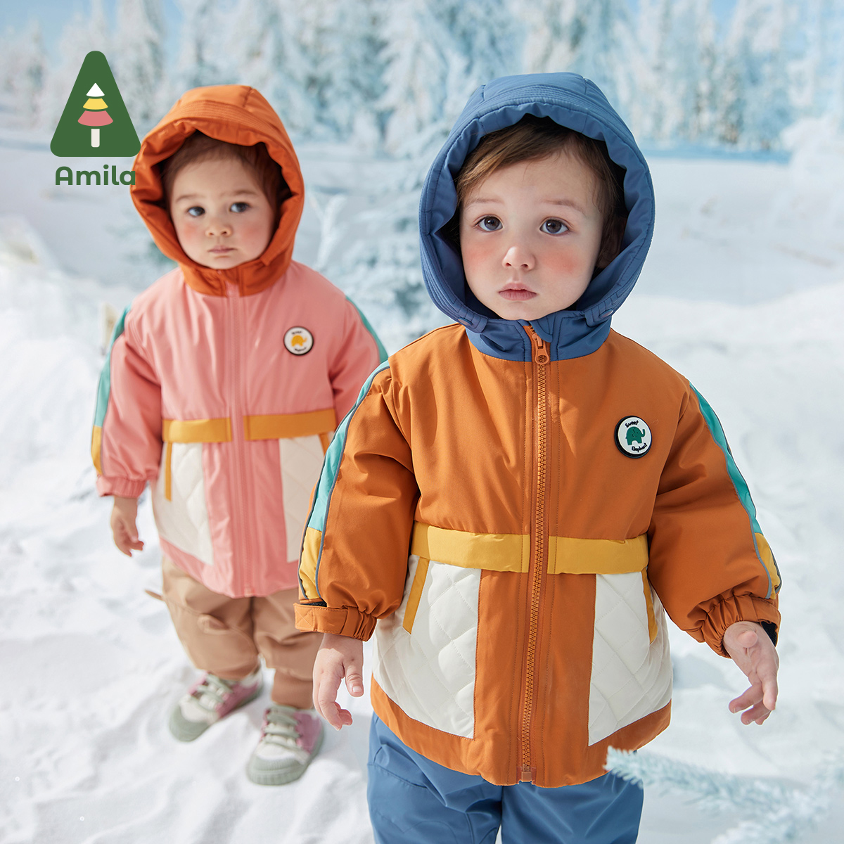 Amila Baby Down Jacket 2024 Wi - Winter Clothing For Babies avis et prix