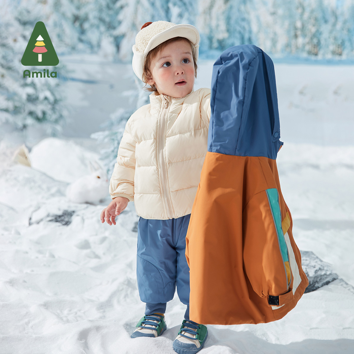 Amila Baby Down Jacket 2024 Wi - Winter Clothing For Babies avis et prix