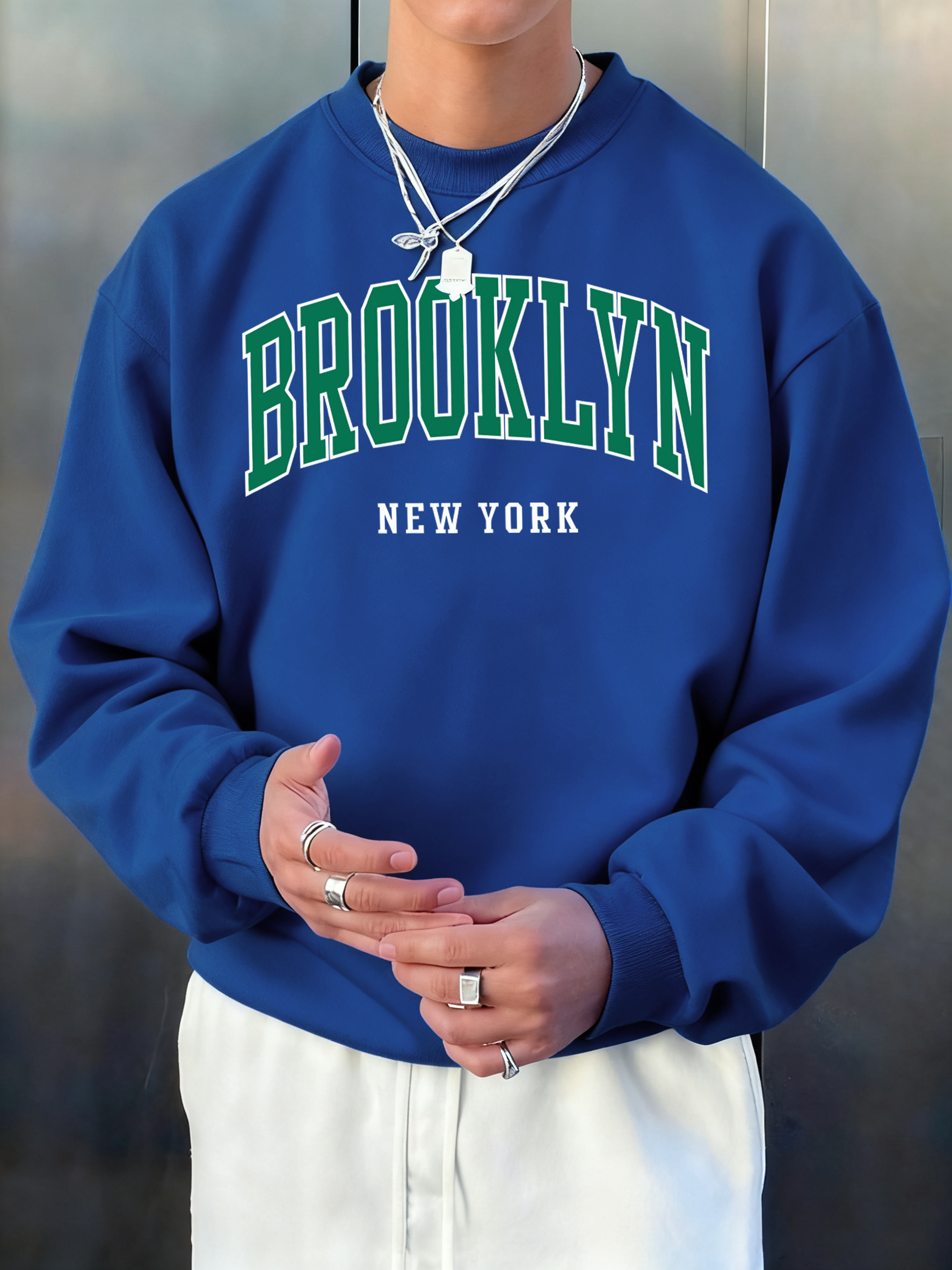 Brooklyn New York Pattern Men  - Winter Clothing English avis et prix