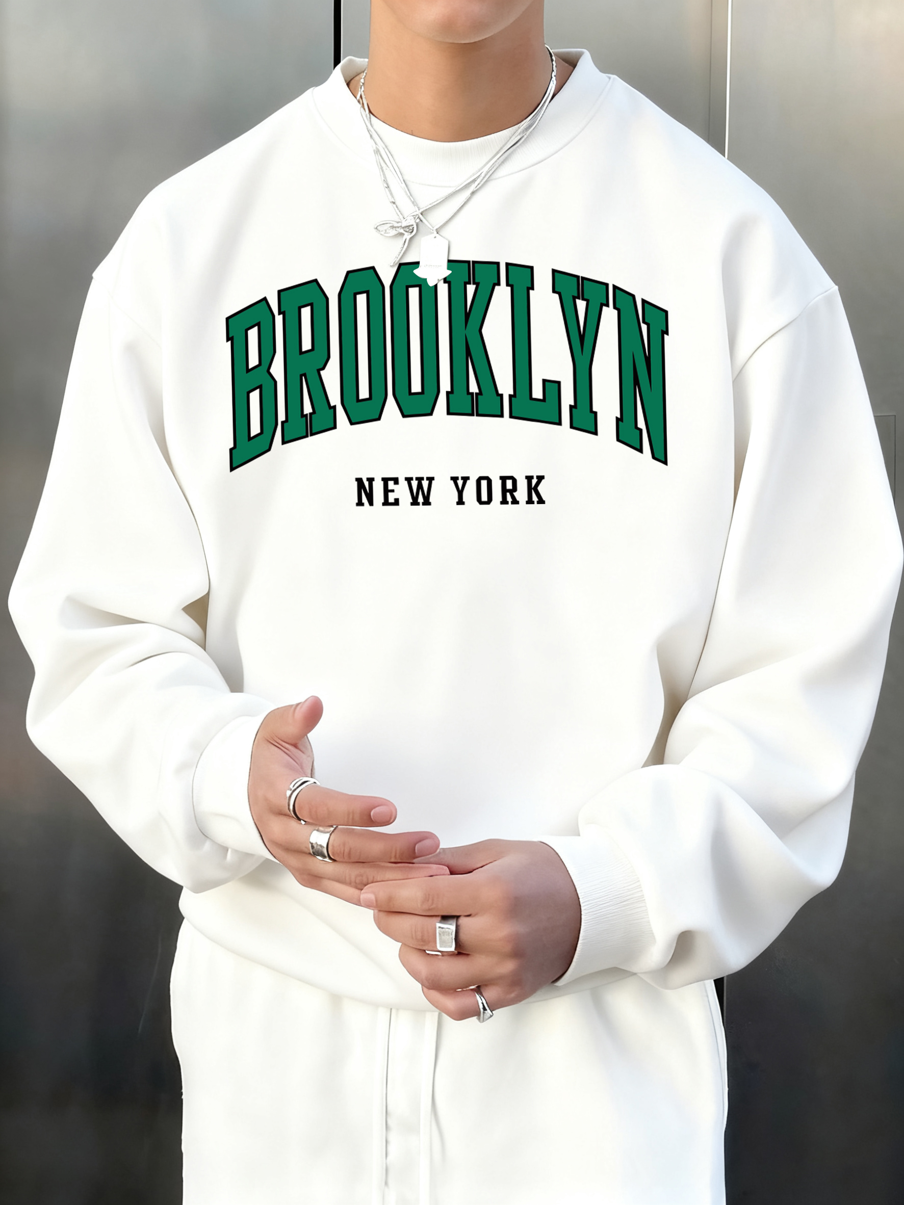 Brooklyn New York Pattern Men  - Winter Clothing English avis et prix