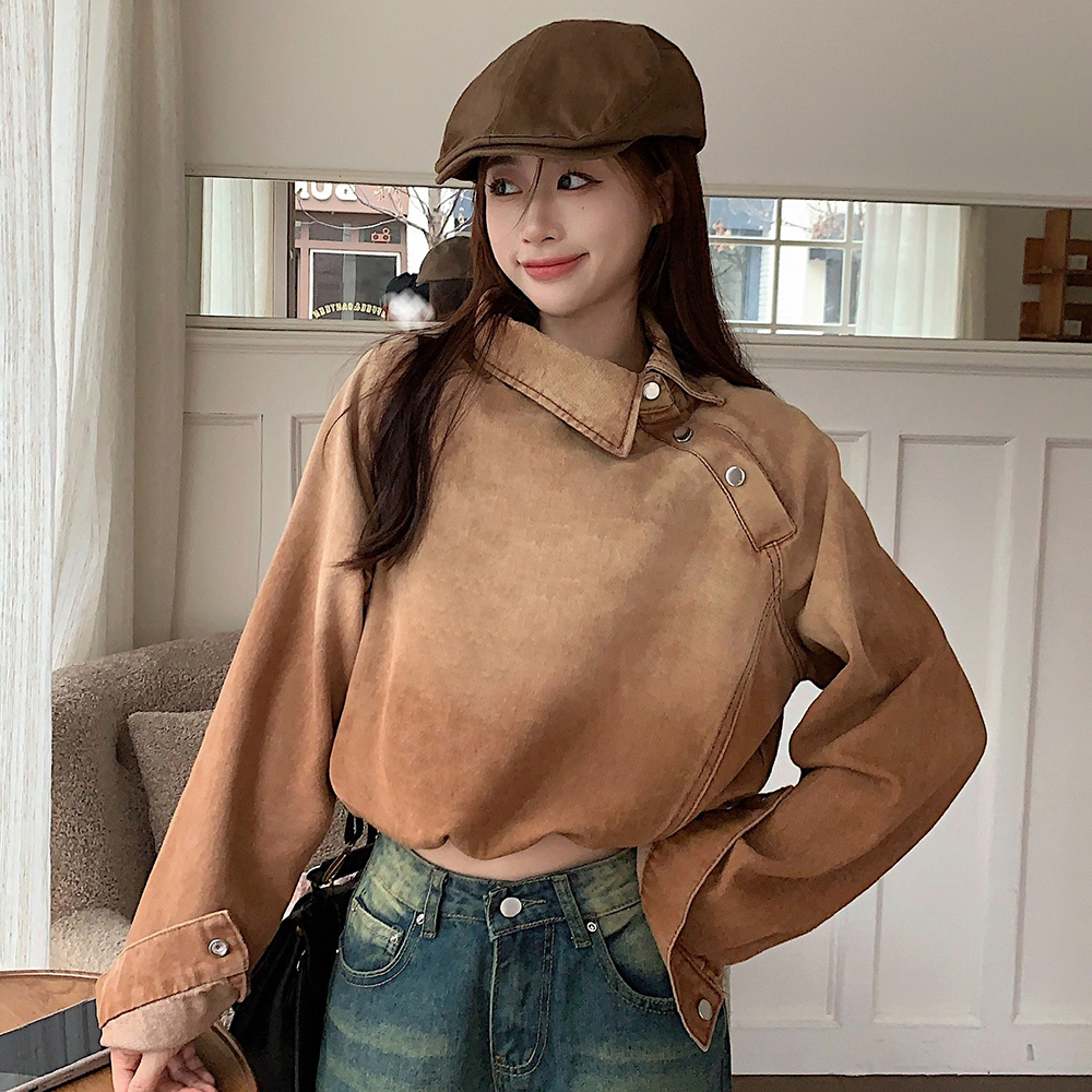 Harajuku Denim Jacket Women's  - Winter Clothing Korean avis et prix