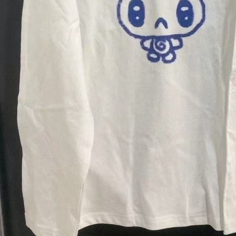Kimutomo T Shirts Women Cartoo - Winter Clothing Aesthetic avis et prix