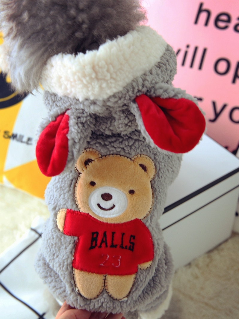 New Funny Dog Costume Cute Bea - Winter Clothing For Babies avis et prix